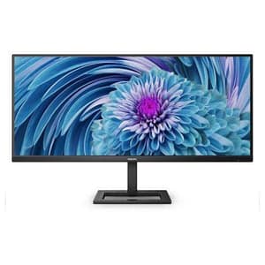 Philips 346e2lae monitor gaming 34“ uwqhd flat, 21:9 con usb-c, 3440*1440, amd fresync, 100hz, 1ms, 300cd-m2, display port, hdmi 2.0, hub usb, speakers integrati, multiview, ergonomico
