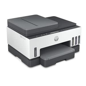 Hp smart tank 7305 stampante multifunzione ink jet a colori a cartucce ricaricabili a4 wi-fi 250 fogli usb lan 15ppm