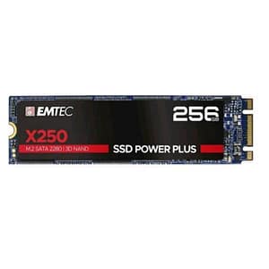 Emtec x250 ssd 256gb m.2 2280 sata iii 3d nand