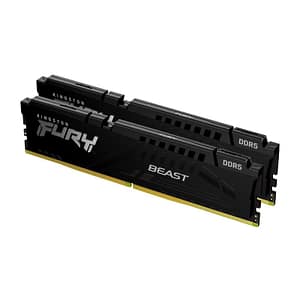 Kingston fury beast black 64gb 2 x 32gb ddr5 6.000mhz cl 36 dimm