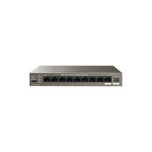 Tenda teg1110pf-8-102w switch gestito 8 porte gigbit ethernet 10/100/1000 poe + 1 sfp