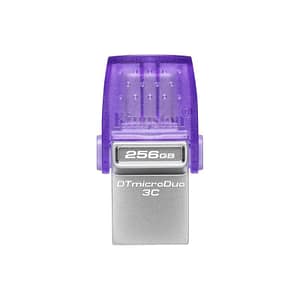 Pen drive 3.2 256gb micro duo 3c type-c/type-a 200mb/s kingston
