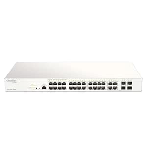 D-link dbs-2000-28mp switch di rete 28 porte gestito gigabit ethernet (10/100/1000) poe+ nuclias grigio