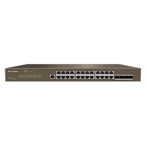 Switch ip-com g5328f 24p gigabit+4p sfp 1p console, l3 cloud managed