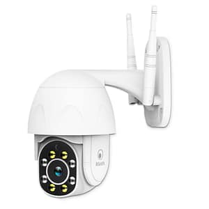 Atlantis a14-sc930-pt telecamera ip di sorveglianza full hd wi-fi 2mp motorizzata outdoor ip64 slot sd bianco