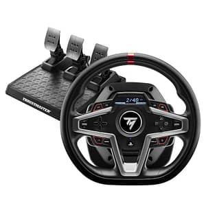 Thrustmaster t248 volante e pedali magnetici per ps5-ps4-pc hybrid drive