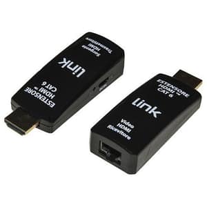Link mini estensore hdmi full hd tramite cavo di rete categoria 6 fino a 50 metri