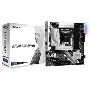 Asrock b760m pro rs/d4 wi-fi lga1700 4 ddr4 micro atx