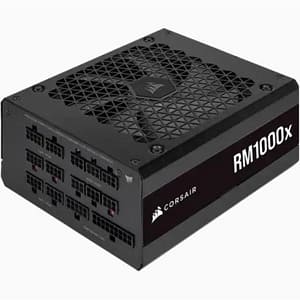 Corsair rm1000x alimentatore 1.000w modulare 80+ gold pfc attivo atx black