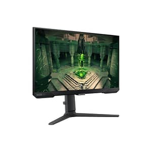 Samsung monitor gaming odyssey g4 (s25bg400), flat, 25“, 1920×1080 fhd, ips, 240 hz, 1 ms, freesync, g-sync, hdmi, display port, ingresso audio, has, pivot, eye saver mode, flicker free