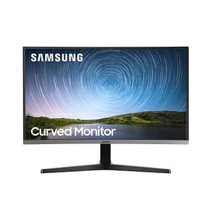 Samsung lc27r500fhpxen cr50 27 led va full hd 16:9 60hz 4ms contrasto 3.000:1 curvo gaming amd freesync hdmi vga blu grigio
