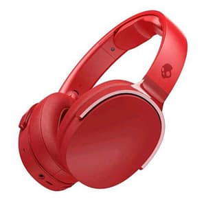 Skullcandy hesh 3 cuffia bluetooth whireless over ear con microfono integrato pieghevoli rosso
