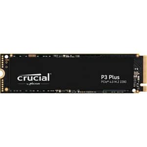 Crucial p3 plus ssd 4.000gb m.2 nvme 2280 pci express 4.0 3d nand