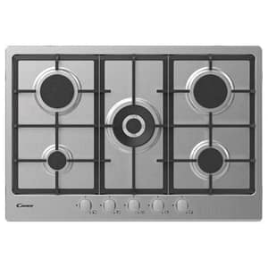 Candy chg74wx piano cottura a gas 5 fuochi inox