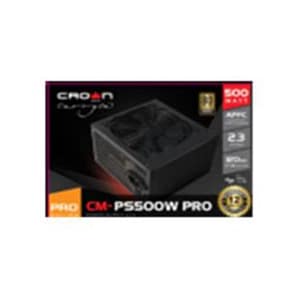 Crown cm-sps500w pro alimentatore 500 w pfc attivo ventola 12cm atx nero