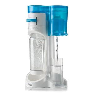 Imetec the drinking station ws100 depuratore e gasatore acqua colore bianco/blu