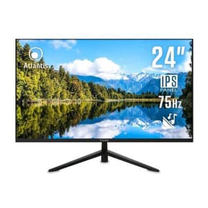 Atlantis a05-h24i-vhm 24 led ips full hd 16:9 75hz 14ms contrasto 1000:1 freesync vga hdmi altoparlanti incorporati balck