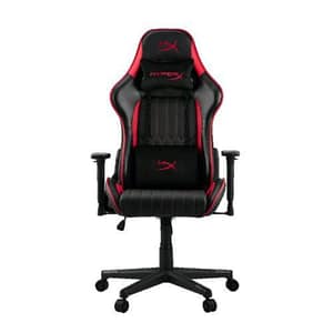 Hyperx blast core sedia gaming in pelle pu braccioli regolabili 1d cuscini in velluto memory foam mecamismo di inclinazione a farfalla nero rosso