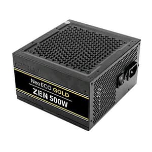 Antec ne500g zen alimentatore 500w form atx cavi scheremati