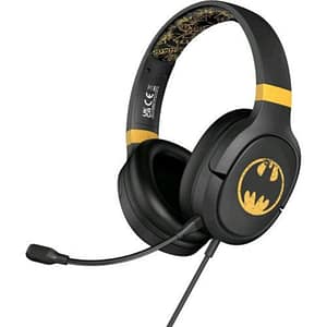 Otl batman signal g1 gaming headphones cuffie on-ear con microfono cablate nero