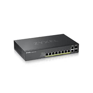 Zyxel gs2220-10hp-eu0101f switch di rete gestito l2 gigabit ethernet 10-100-1000 supporto power over ethernet nero