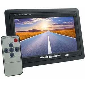 Monitor 7 hd tft lcd color per auto / videosorveglianza