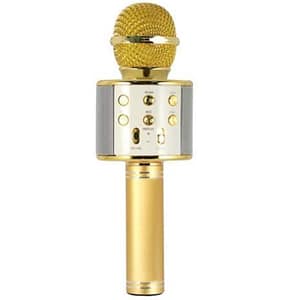 Xtreme 27837k microfono con speaker integrato bluetooth portatile hollywood gold