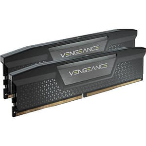 Corsair vengeance ddr5 ram 64gb (2x32gb) 5600mhz cl40 intel xmp compatibile icue memoria per computer – nero (cmk64gx5m2b5600c40)