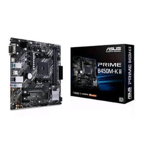 Asus prime b450m-k ii scheda madre form micro atx chipset amd b450 socket am4