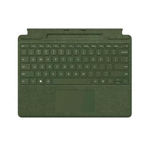 Microsoft surface pro tastiera con touchpad accelerometro porta surface slim pen 2 e supporto di ricarica qwerty italiana verde