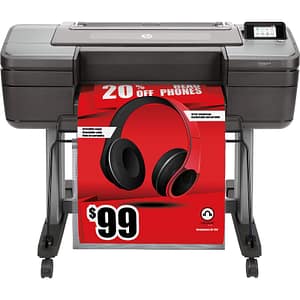 Designjet z6 24-in ps printer in