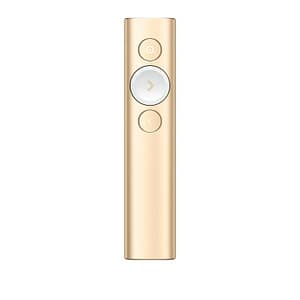 Logitech spotlight puntatore wireless oro