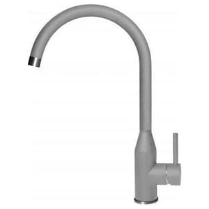 Elleci mkkadi97 adige miscelatore monocomando con canna girevole grigio chiaro 97