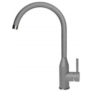 Elleci mgkadi48 adige miscelatore monocomando con canna girevole grigio cemento 48