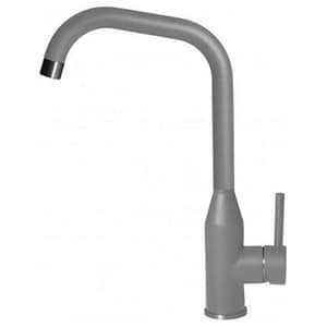 Elleci mgkdor48 dora miscelatore monocomando con canna girevole grigio cemento 48