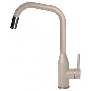 Elleci mgkdrp51 dora plus miscelatore monocomando con canna girevole e doccetta estraibile avena 51