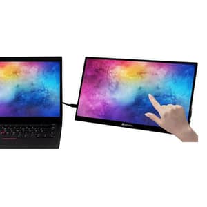 Verbatim pmt-15 monitor portatile 15.6 touchscreen full hd 1080p 16:9 6ms hdmi usb-c