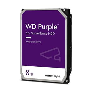 Western digital hd 3,5 8tb 5640rpm 128mb purple sata3 videosorveglianza