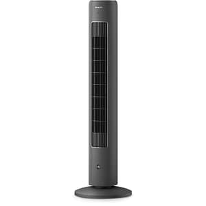 Philips serie 5000 ventilatore a torre 105 cm 40w autorotante 3 velocita` con telecomando e timer grigio scuro