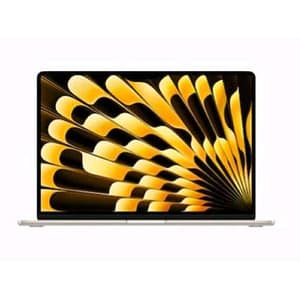 Apple macbook air 15.3 liquid retina chip m2 8-core gpu 10-core ram 8gb-ssd 256gb-macos ventura starlight (mqku3t/a)