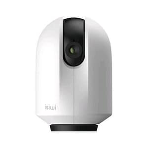 Isiwi isw-dpi4m telecamera ip wireless round 4mpx dome motorizzata ir led audio bidirezionale sd card stand alone bianco