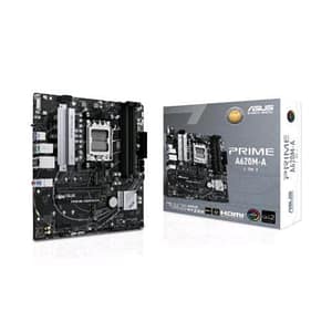 Asus prime a620m-a-csm scheda madre amd a620 presa am5 ddr5-sdram wi-fi microatx pci express 4.0 4xusb-a 2.0 2xusb-a 3.2 1xlan rj-45 1xvga 1xhdmi 1xdisplayport 1xps/s