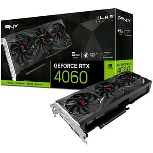 Pny nvidia geforce rtx 4060 8gb xlr8 gaming verto dlss 3 triple fan