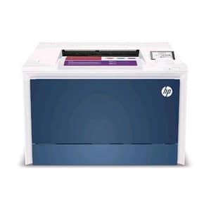 Hp color laserjet pro 4202dn stampante laser a colori a4 fronte retro 600×600 dpi fino a 33 ppm in bianco e nero e a colori bianco blu