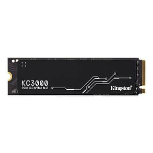 Kingston ssd m.2 512gb 2280 pcie 4.0 nvme x4 r/w 7000/3900 mb/s kc3000