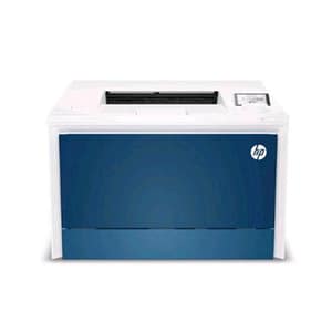 Hp color laserjet pro 4202dw stampante laser a colori wireless a4 33ppm fronte retro 600×600 dpi usb display lcd blu bianco