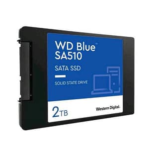 Western digital blue sa510 ssd 2.000gb 2.5 serial ata iii 6gb/s velocita di lettura 560 mb/s velocita di scrittura 520 mb/s