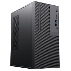 Itek pilot z15 case micro atx mini tower 1 ventola installata 80mm black