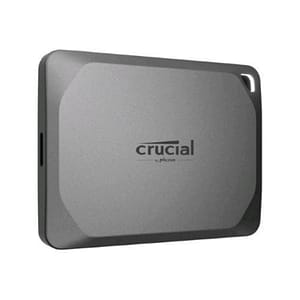 Crucial x9 pro ssd esterno crittografato 1.000gb interfaccia usb c 3.2 gen 2 colore grigio