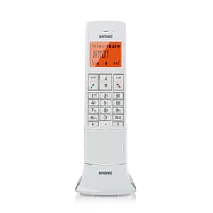 Brondi lemure telefono cordless 50 memo id bianco